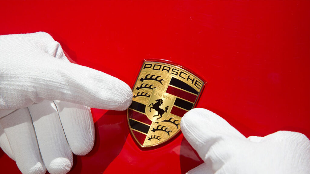 Porsche Crest variations