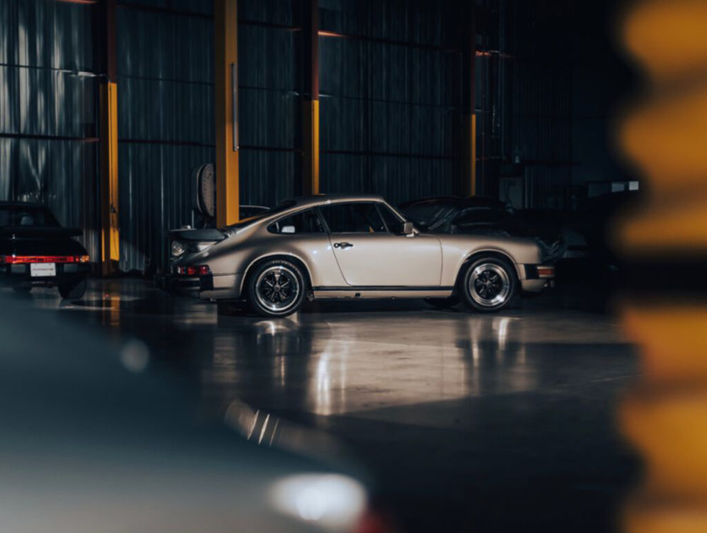 Porsche restored 911 side