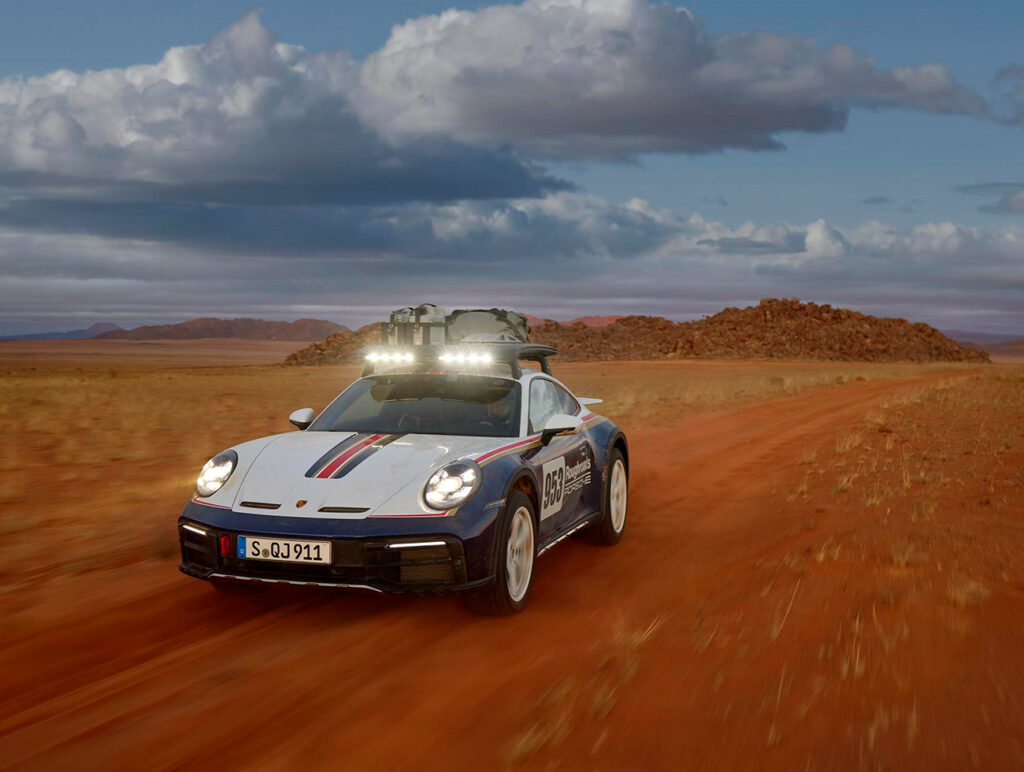 The 2023 Porsche Dakar is the ideal car for those who live in the California desert.